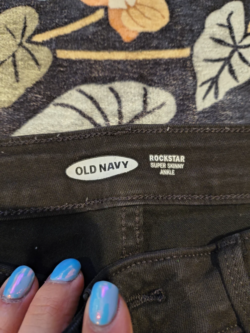 Old Navy Womens Black Slim Jeans
